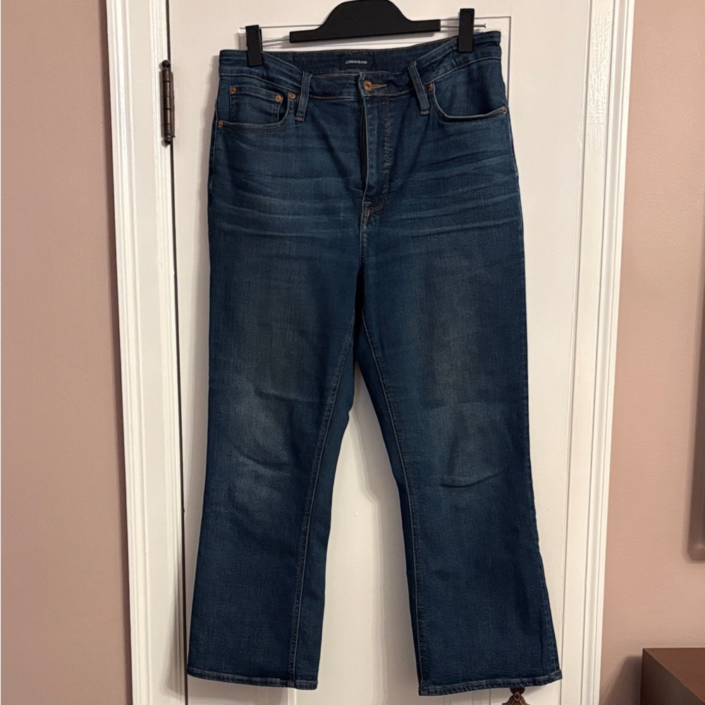 J. Crew Curvy Billie Demi Boot Jeans